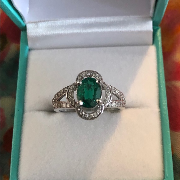 ⛔️Sold⛔️14k white gold ring - Picture 5 of 8